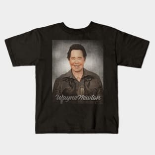 Vintage WAYNE NEWTON Kids T-Shirt